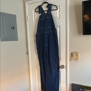 Dickies Dark Blue Denim Overalls